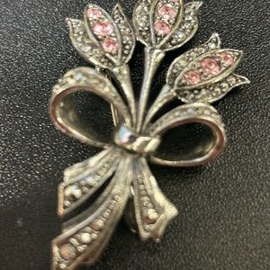 Vintage Avon Pink Tulip Brooch